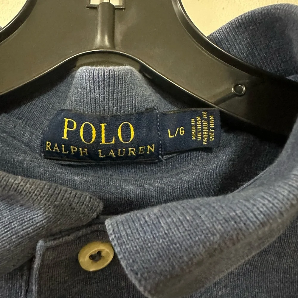 Polo by‎ Ralph Lauren Men's Blue Large Polo Shirt